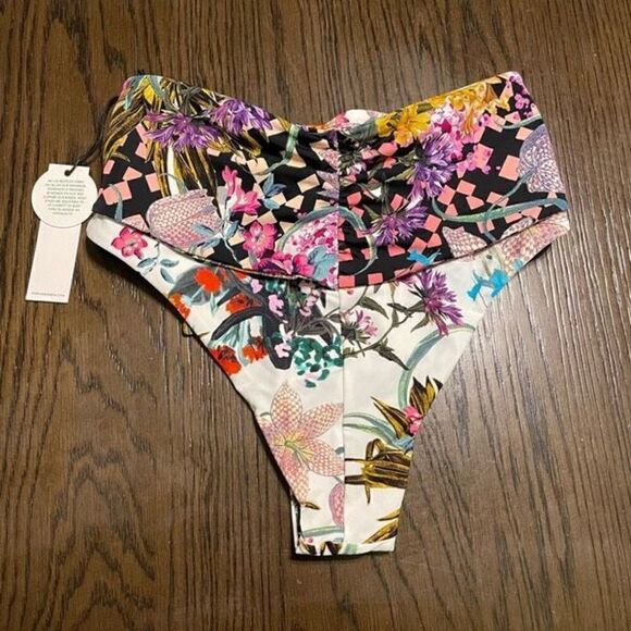 Swiminista x Christian Lacroix Josephine Floral Classy Bottoms, S NWT - Picture 6 of 8